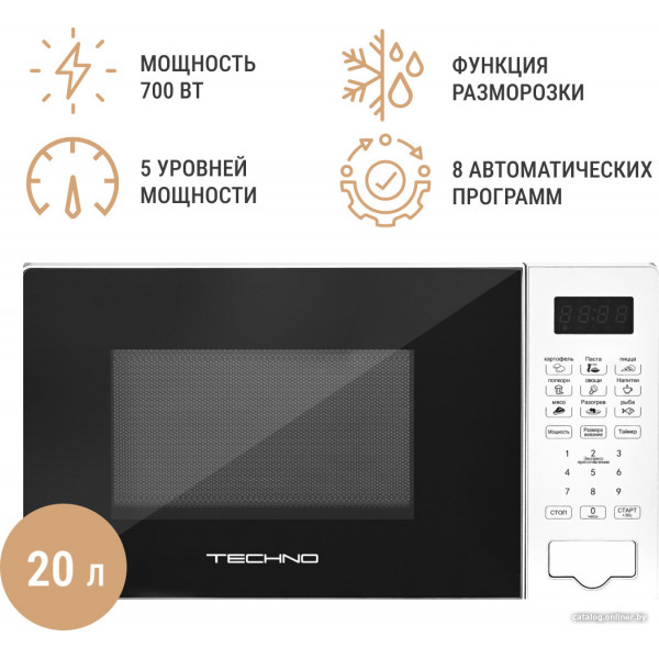 Микроволновая печь TECHNO C20PXP02-E70